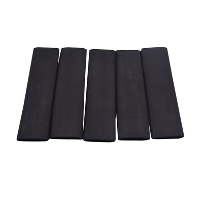 Yellow Non Slip PE Heat Shrink Insulation Tube 10.4Mpa Tensile Strength From Factory