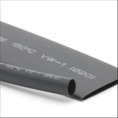 سعر جيد 6mm الحرارة يتقلص أنبوب العزل الجدار الأسود PE الانترنت