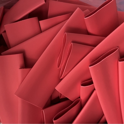 19.1mm Dual Wall Adhesive Heat Shrink Tubing Red PE Electrical Shrinkable Tube