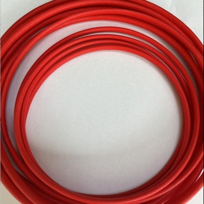 سعر جيد الأحمر سيليكون المطاط المغلفة الألياف الزجاجية التغطيه 3.5mm 12mm الانترنت
