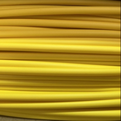3.5mm Thin Single Wall Heat Shrink Tubing Sleeve 0.20mm Yellow Flexible