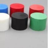 Green PTFE Extruded Rod Molded PTFE Products RoHS Heat Resistant