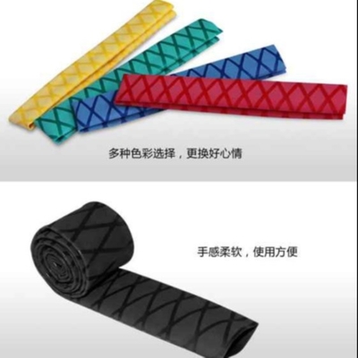 Skidproof Rod Handle Shrink Wrap 2 To 1 , 15mm Shrink Wrap For Fishing Rod Handles