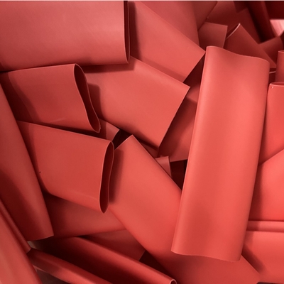 19.1mm Dual Wall Adhesive Heat Shrink Tubing Red PE Electrical Shrinkable Tube